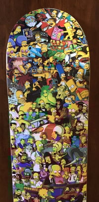 Image 5 of  THE SIMPSONS 25 YEARS ANNIVERSARY skateboard deck