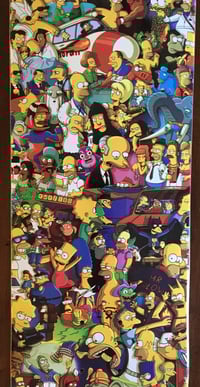 Image 4 of  THE SIMPSONS 25 YEARS ANNIVERSARY skateboard deck