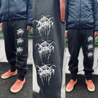 Image 1 of Beak> ‘Jitter Logo’ Joggers CHARCOAL GREY