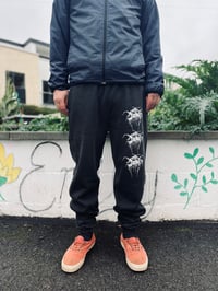 Image 4 of Beak> ‘Jitter Logo’ Joggers CHARCOAL GREY