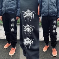 Image 1 of Beak> ‘Jitter Logo’ Joggers *BLACK*