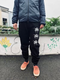 Image 3 of Beak> ‘Jitter Logo’ Joggers *BLACK*