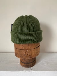 Image 5 of Merino BEANNIE - Christmas Green £58.00