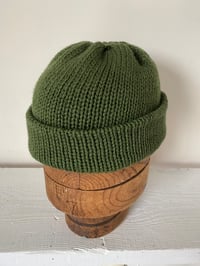 Image 7 of Merino BEANNIE - Christmas Green £58.00