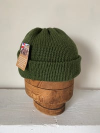 Image 6 of Merino BEANNIE - Christmas Green £58.00