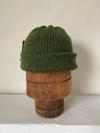 Image 9 of Merino BEANNIE - Christmas Green £58.00