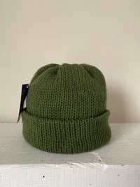 Image 10 of Merino BEANNIE - Christmas Green £58.00