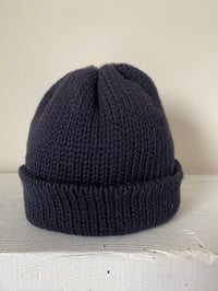 Image 3 of  Merino BEANNIE - Navy £58.00