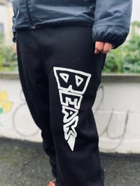 Image 2 of Beak> ‘Classic Logo’ Joggers BLACK
