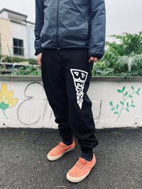 Image 3 of Beak> ‘Classic Logo’ Joggers BLACK