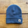 CUFFED BEANIE - BLUE