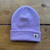 CUFFED BEANIE - PURPLE
