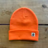 CUFFED BEANIE - ORANGE