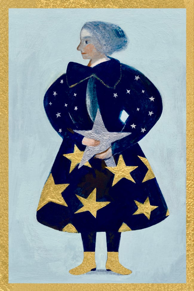 Stardusting ~ Yuletide print