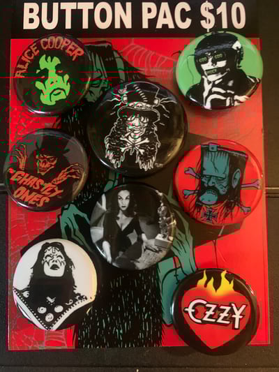 Image of $10 pac of buttons