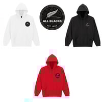 Image 4 of New Zealand Rugby Fan Hoodie | The All Blacks Rugby Hoodie | Gift for New Zealand Rugby Supporters