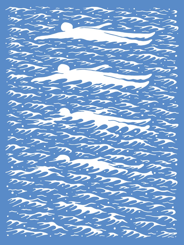 Image of "Washed Away" Long Sleeve Shirt