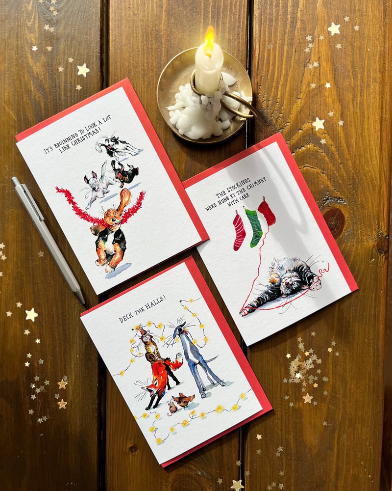 Image of PREORDER: 2025 christmas card packs