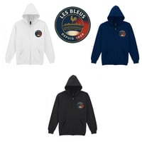 Image 2 of France Rugby Fan Hoodie | Les Bleus Rugby Hoodie | Gift for French Rugby Supporters