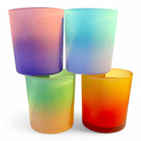 Image 1 of Lotion Massage Candles Ombre Jar Private or White Label