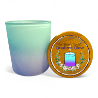 Image 2 of Lotion Massage Candles Ombre Jar Private or White Label