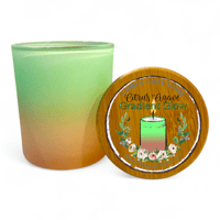 Image 4 of Lotion Massage Candles Ombre Jar Private or White Label