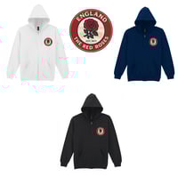 Image 2 of England Rugby Fan Hoodie | The Red Roses Rugby Hoodie | Gift for England Rugby Supporters