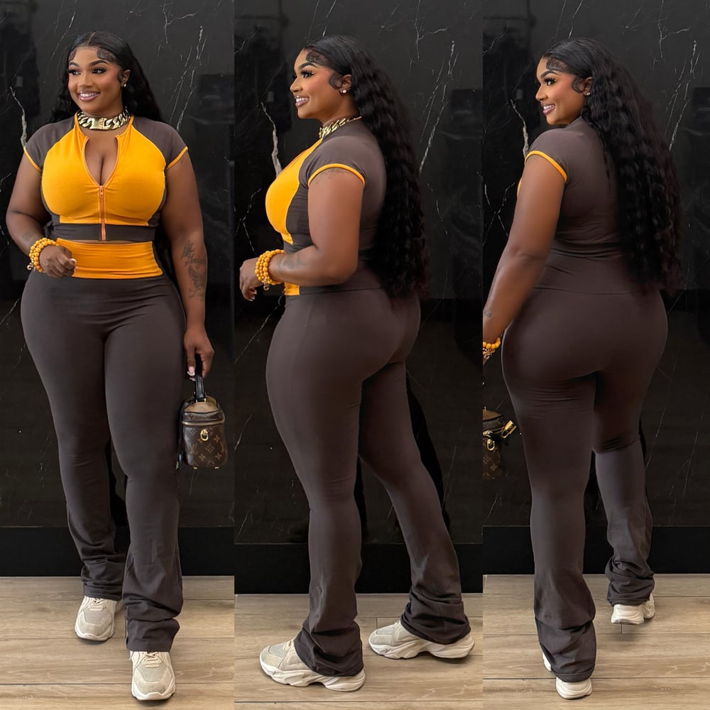 Image of JAYLA SET-brown