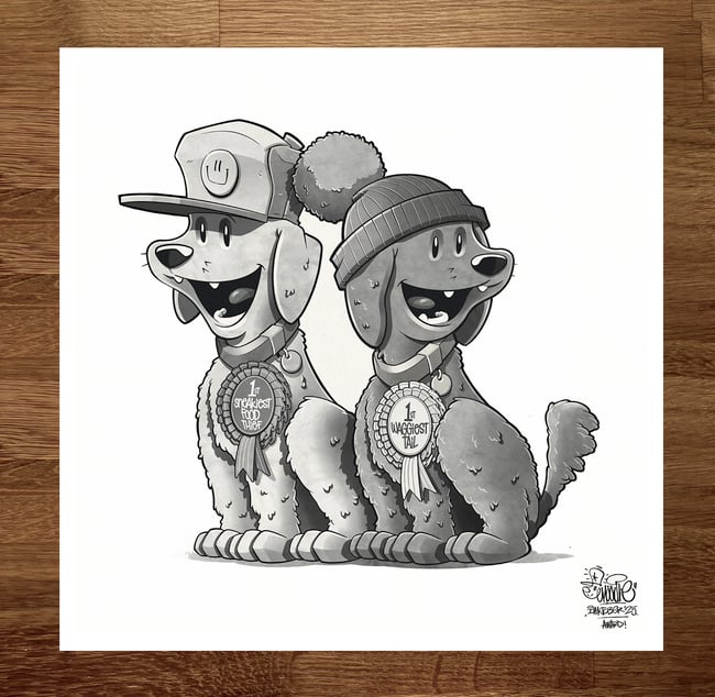 Award - Inktober 25 Print