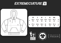 Image 20 of EXCHOODV1.0 (450 GSM)  hoody - Premium Black - FREE T SHIRT WITH ONLINE ORDERS  😁