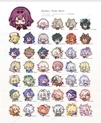 Image 1 of Honkai Star Rail | 1.25" Acrylic charms