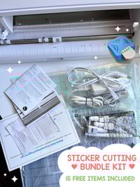 Image 1 of STICKER CUTTING BUNDLE KIT + 15 EXTRA ITEMS  (VALUE $290+)