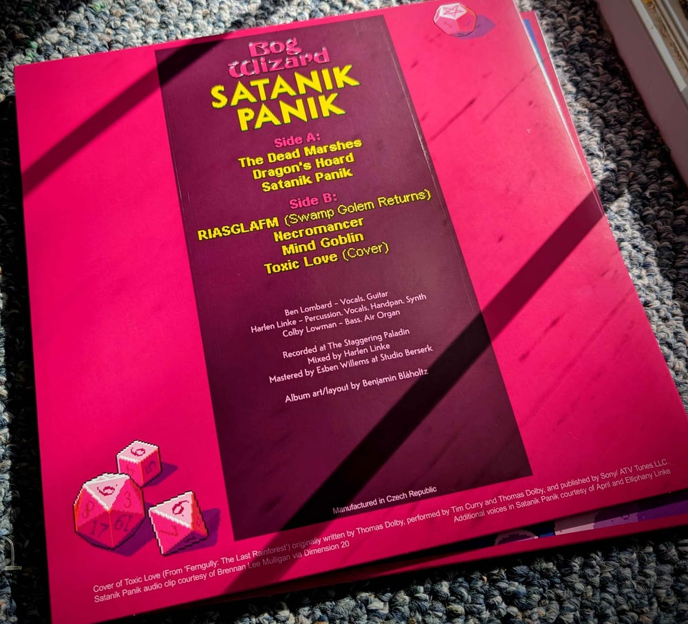 Satanik Panik Vinyl
