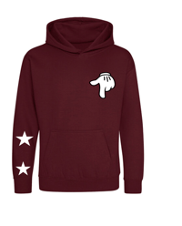 Image 1 of Burgundy hoodie  