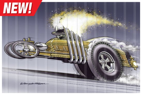 Image of NEW! "Midnight Run '25" Print: 18 x 12"