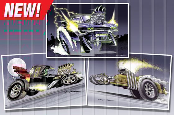 Image of NEW! "Midnight Pack" Three Print Set: