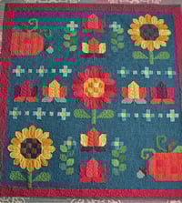Image 1 of Autumn Afternoon Sampler Quilt in Grasscloth Cottons