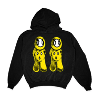 YELLOW TWIN MEMUS HOODIE 