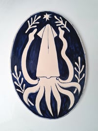 Image 1 of LE CALAMAR | grand plat ovale