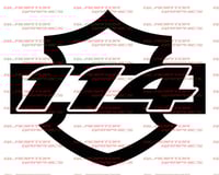 Image 3 of NEW HD STYLE NUMBERS - HD SHIELD CUBES Graphic