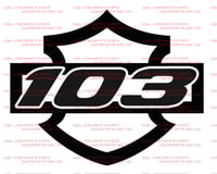 Image 1 of NEW HD STYLE NUMBERS - HD SHIELD CUBES Graphic