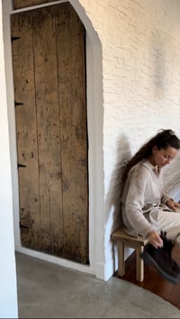 Image 4 of Petit banc en chêne