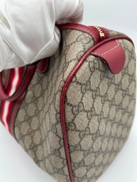 Image 10 of Gucci Joy GG Canvas Red & White Boston Bag