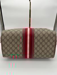 Image 16 of Gucci Joy GG Canvas Red & White Boston Bag