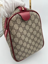 Image 9 of Gucci Joy GG Canvas Red & White Boston Bag