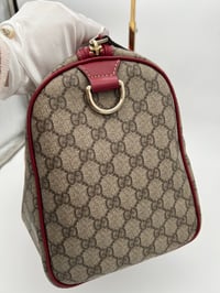 Image 12 of Gucci Joy GG Canvas Red & White Boston Bag