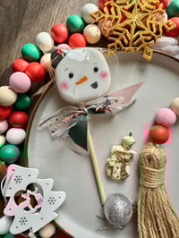 Image 2 of Mini Snowman cookie pop