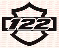 Image 4 of NEW HD STYLE NUMBERS - HD SHIELD CUBES Graphic