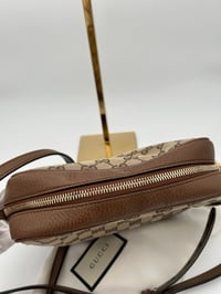 Image 3 of Gucci Bree GG Canvas Crossbody Bag Brown