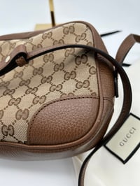 Image 6 of Gucci Bree GG Canvas Crossbody Bag Brown